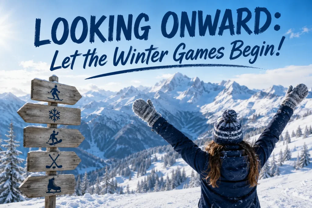 looking onward: let the winter games begin!
